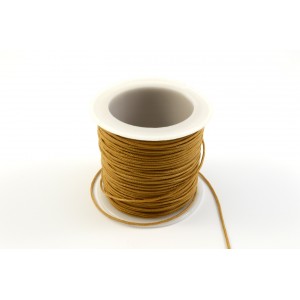 KNOTTING CORD 1MM GOLD COLOR